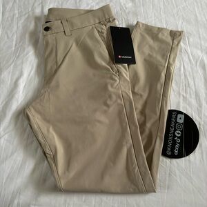 Lululemon Commission Pant Skinny 32"L Warpstreme TRNH Trench Tan Men's 31